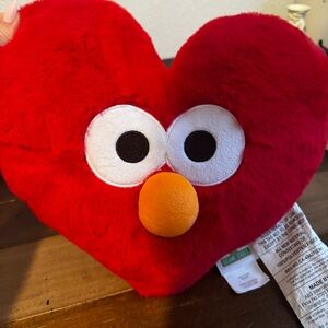 Sesame Street Elmo Heart Pillow
